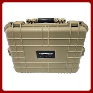 Apache 4800 Rugged Mobility Tan Hard Case Lockable Foam Insert